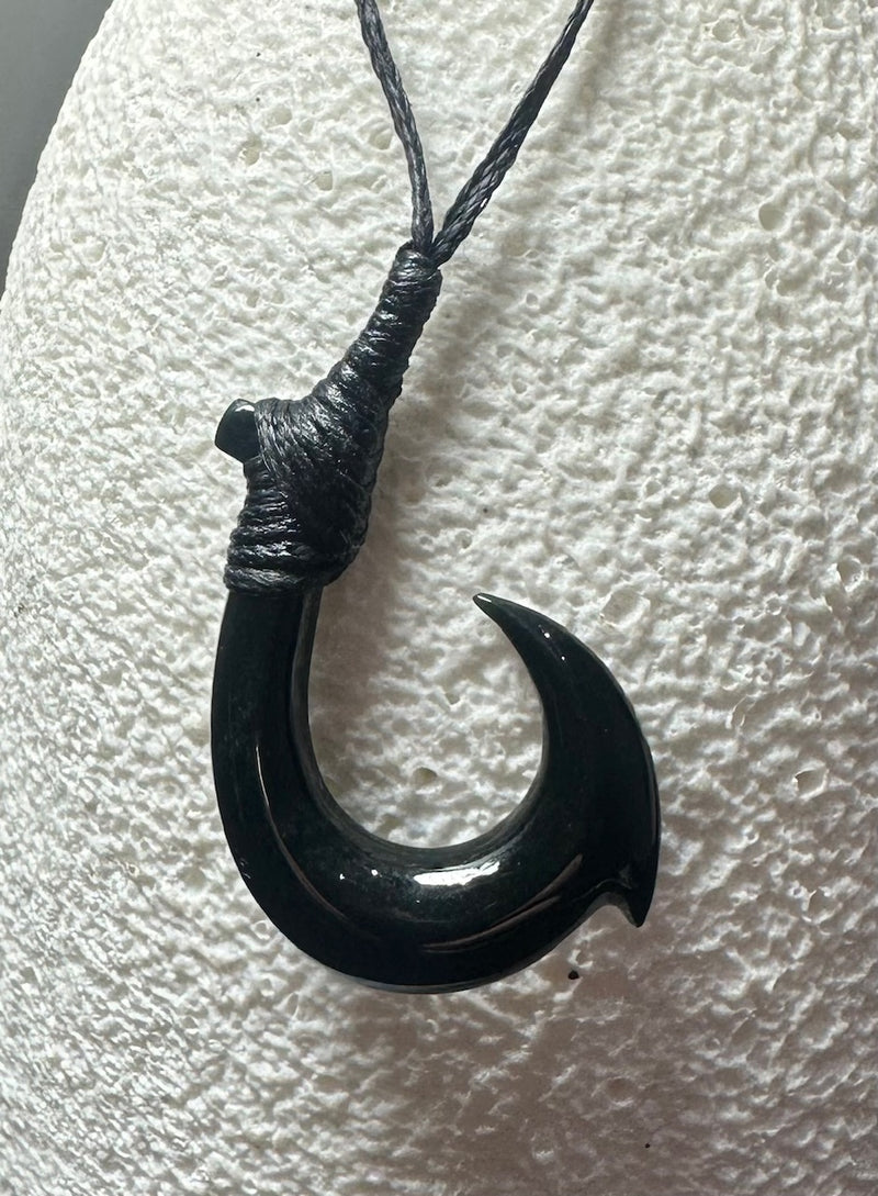Black Australian Fish Hook, 3743
