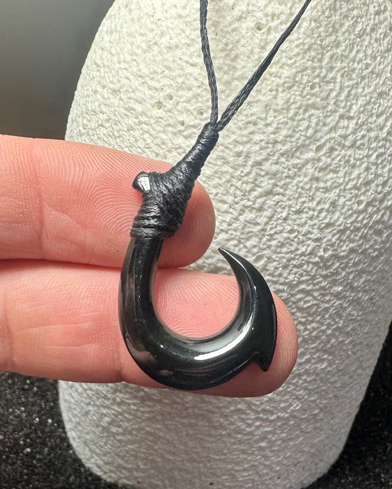Black Australian Fish Hook, 3743