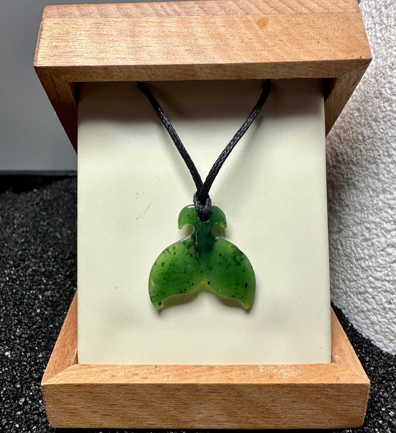 Small Whale Tail Pendant, 0415