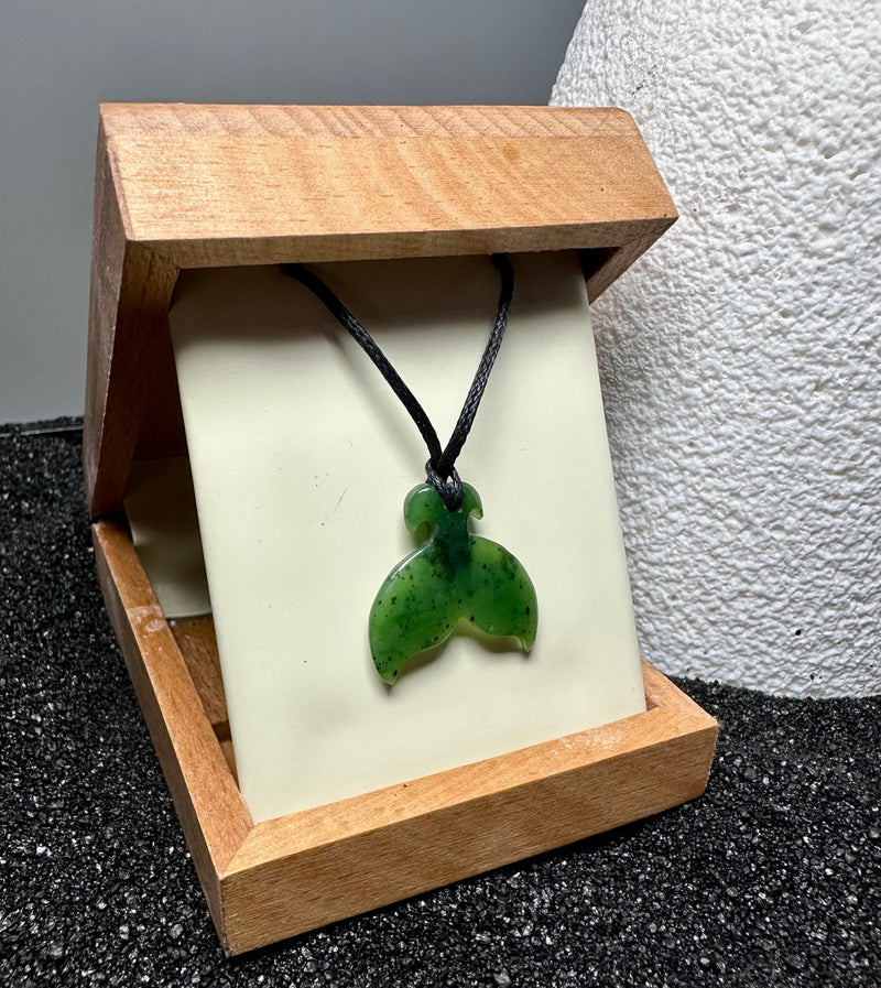Small Whale Tail Pendant, 0415