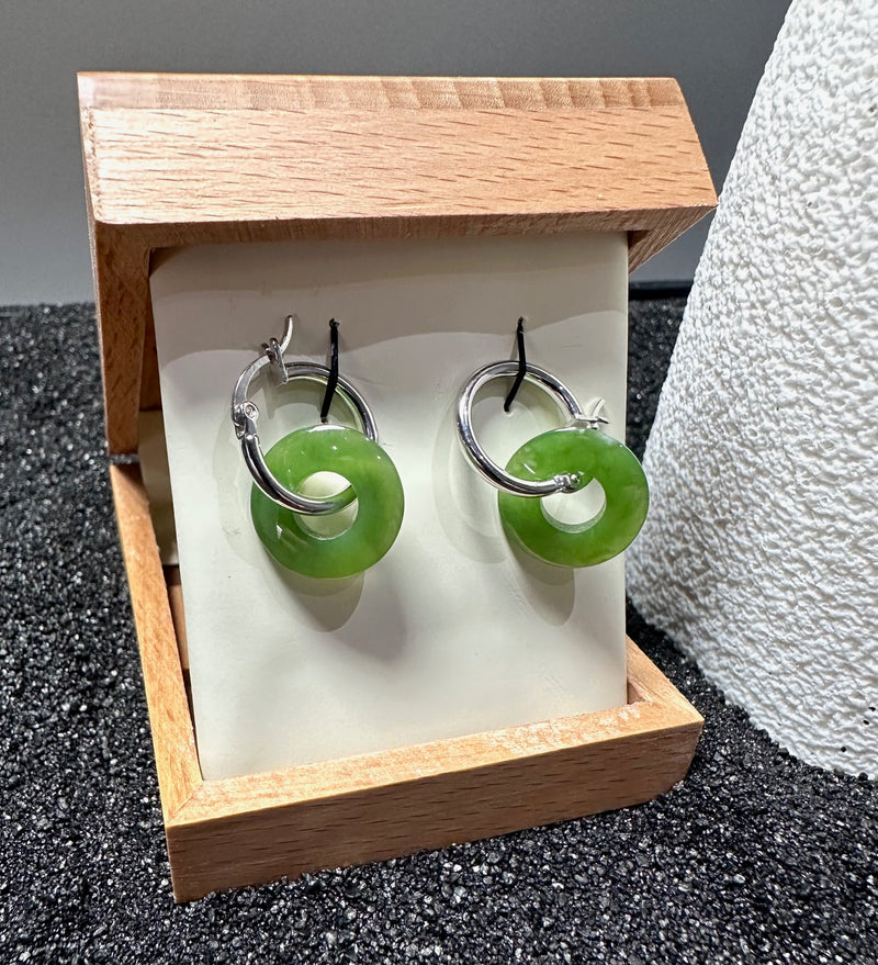 Jade Earrings - 1788-2k