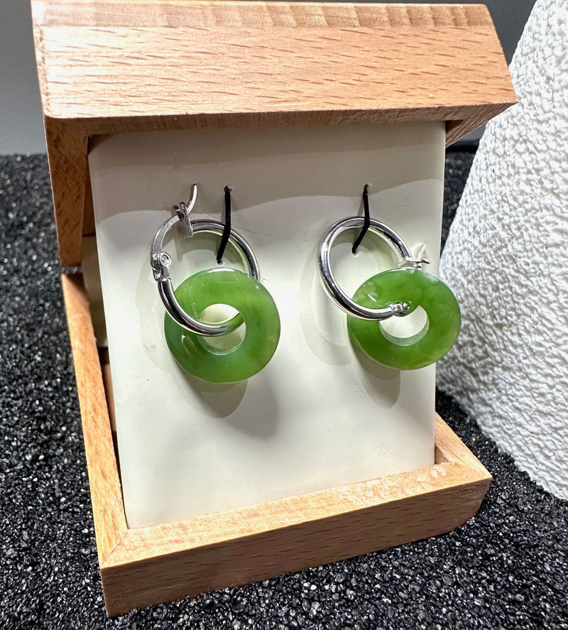 Jade Earrings - 1788-2k