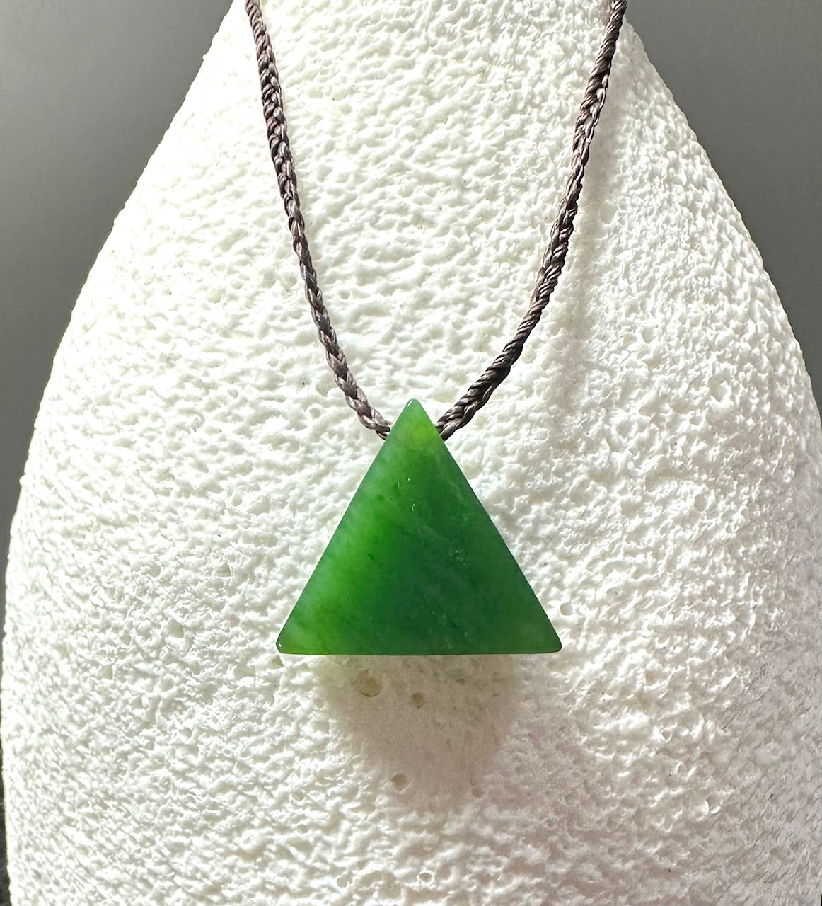 Triangular Jade Ring Triangle Pendant, 2276 – Jade Mine Canada