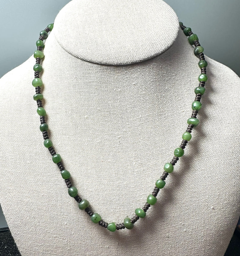 18" Jade Necklace