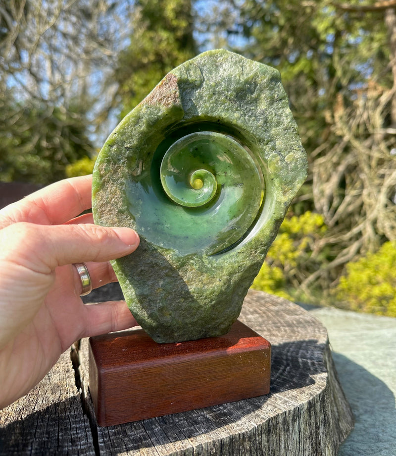 Koru Carving - 7.25"