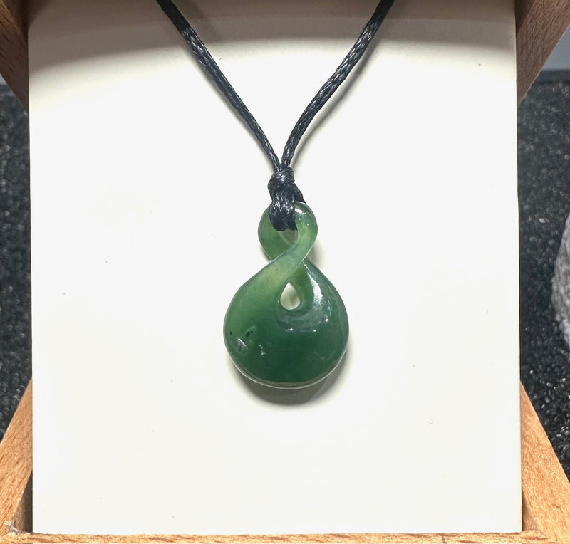 Jade Pendant Twist Small