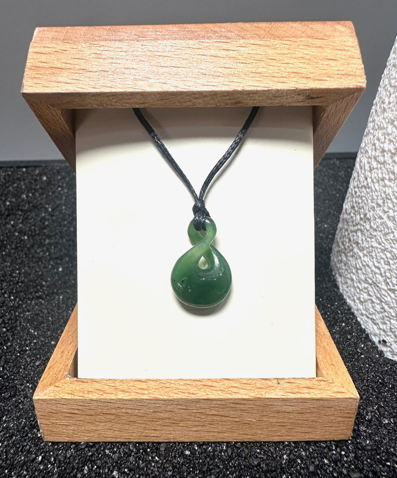 Jade Pendant Twist Small