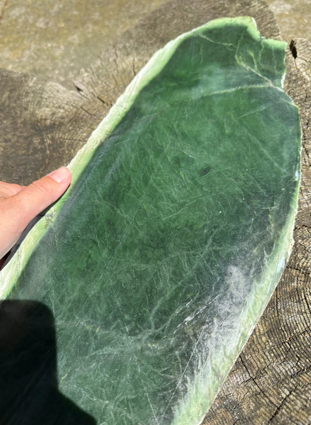 Canadian Jade Slab, 6lb - 18.5