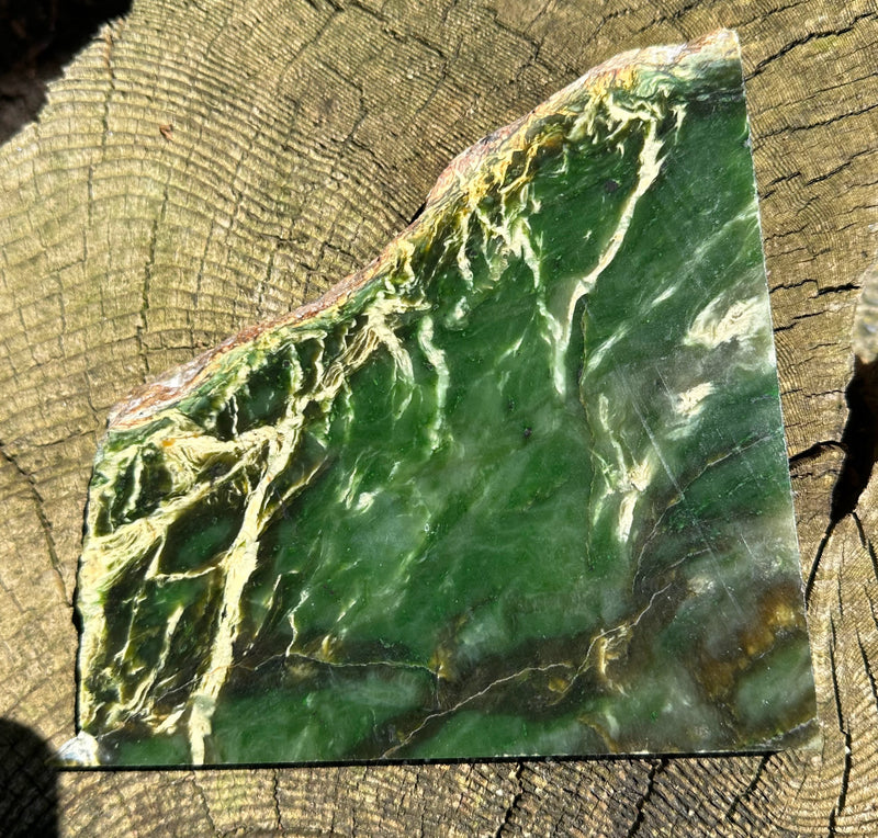 Polar Jade Slab. -1lb 10oz