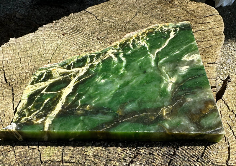 Polar Jade Slab. -1lb 10oz