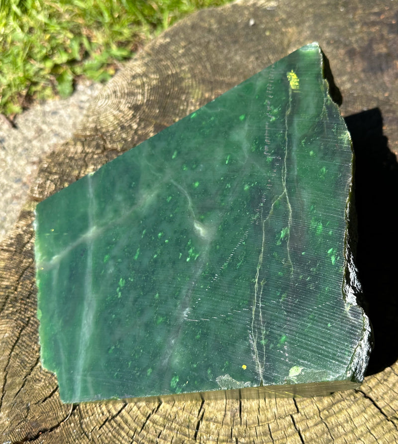 A Grade Polar Jade Rough. -8lbs 6oz