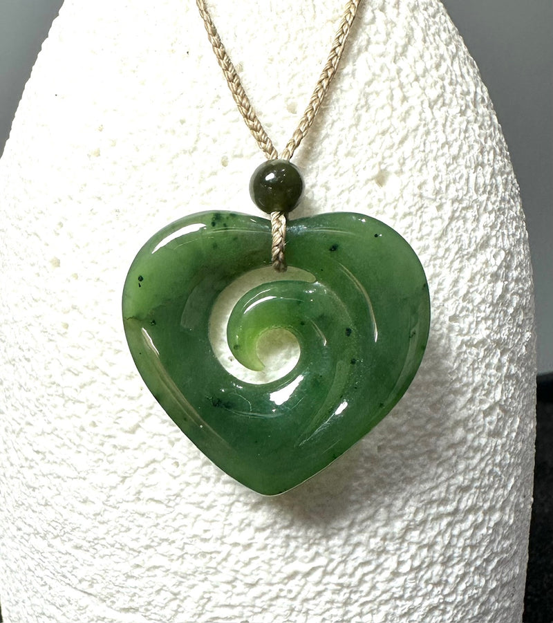Koru-Heart Pendant, 2890
