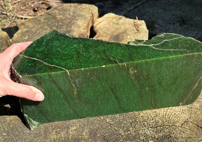 Cassiar Rough Jade - 16lbs 2oz