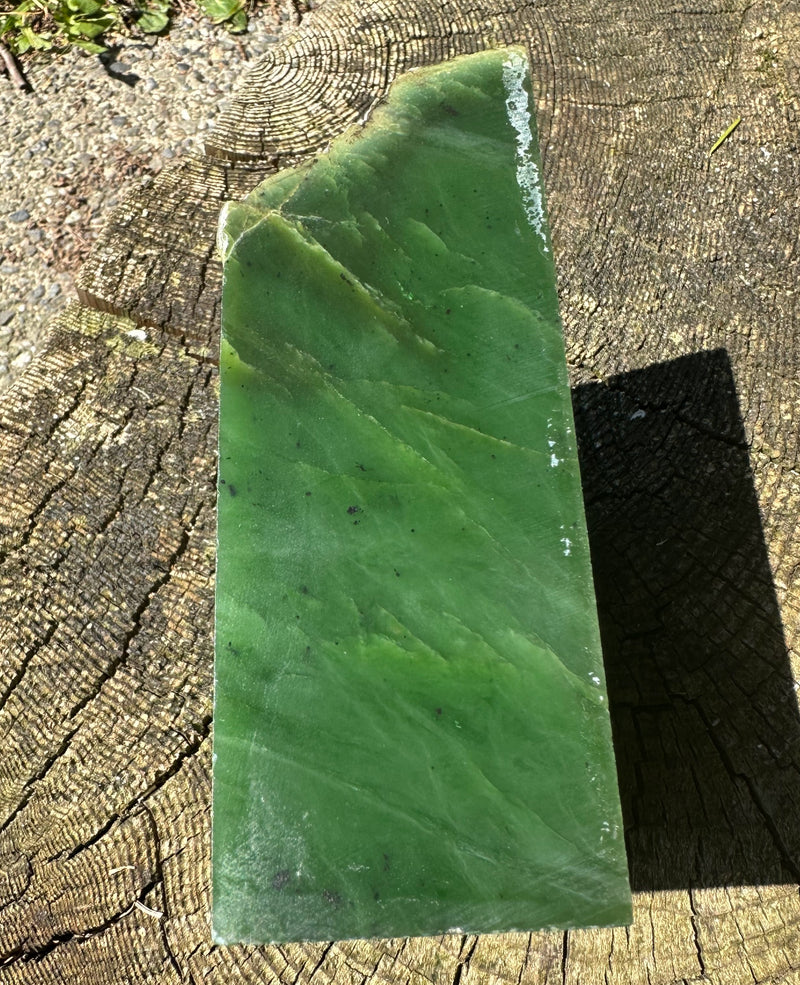 Canadian Nephrite Jade, 3lbs 4oz from the Ogden Mountain Mine