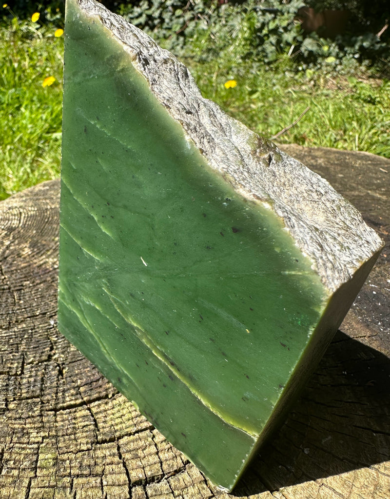 Canadian Nephrite Jade, 3lbs 4oz from the Ogden Mountain Mine