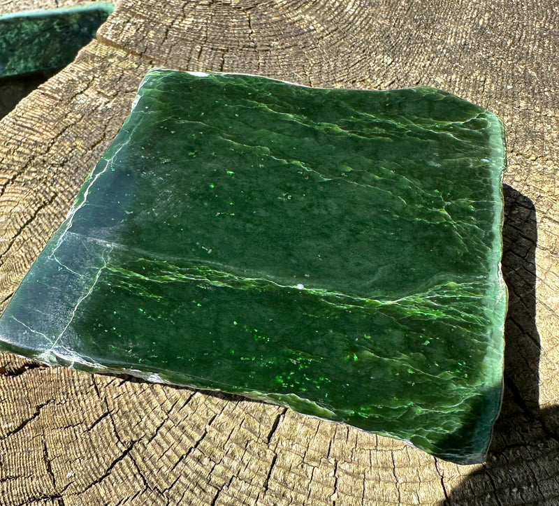 Canadian Nephrite Jade, 4.5lbs from the Ogden Mountain Mine