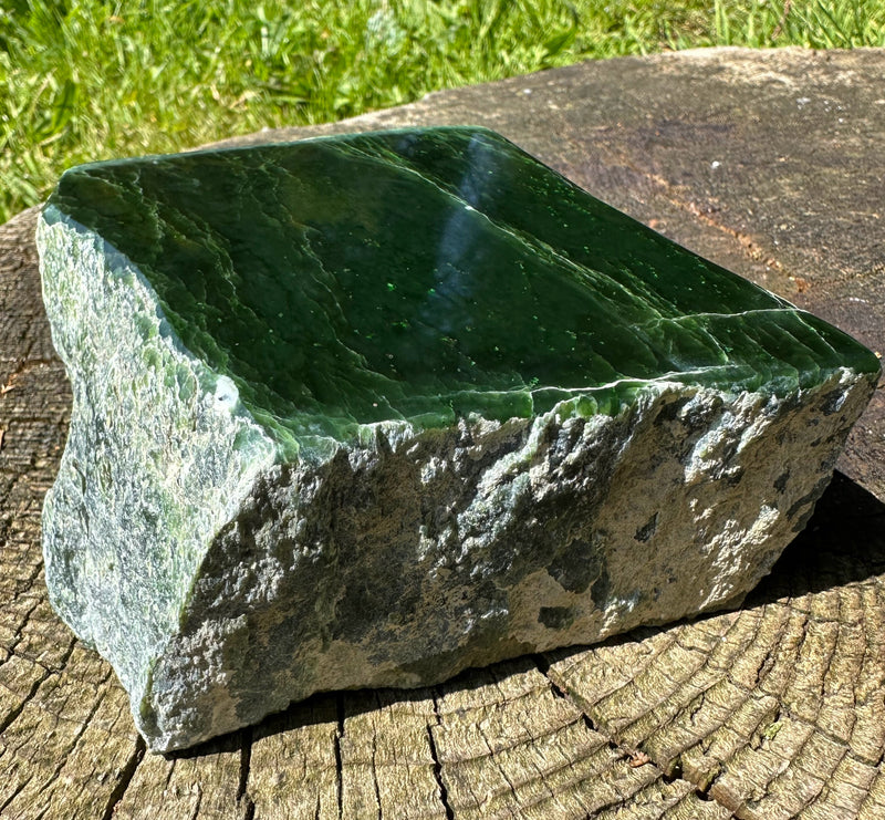 Canadian Nephrite Jade, 4.5lbs from the Ogden Mountain Mine