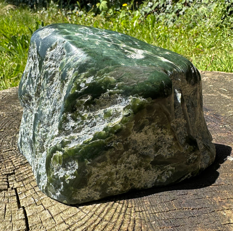 Canadian Nephrite Jade Specimen - 5.4lbs
