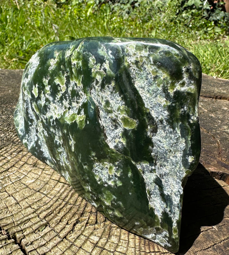 Canadian Nephrite Jade Specimen - 5.4lbs