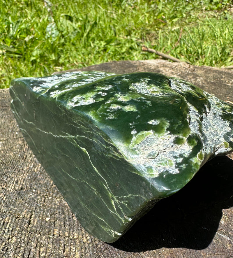 Canadian Nephrite Jade Specimen - 5.4lbs