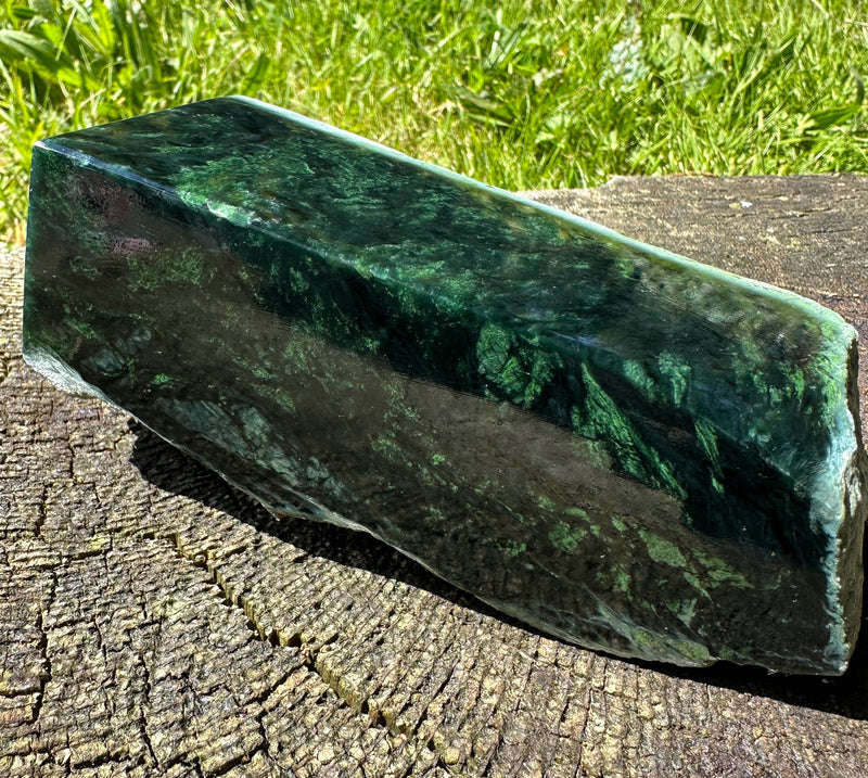 Canadian Nephrite Jade, 3.11lbs from the Ogden Mountain Mine