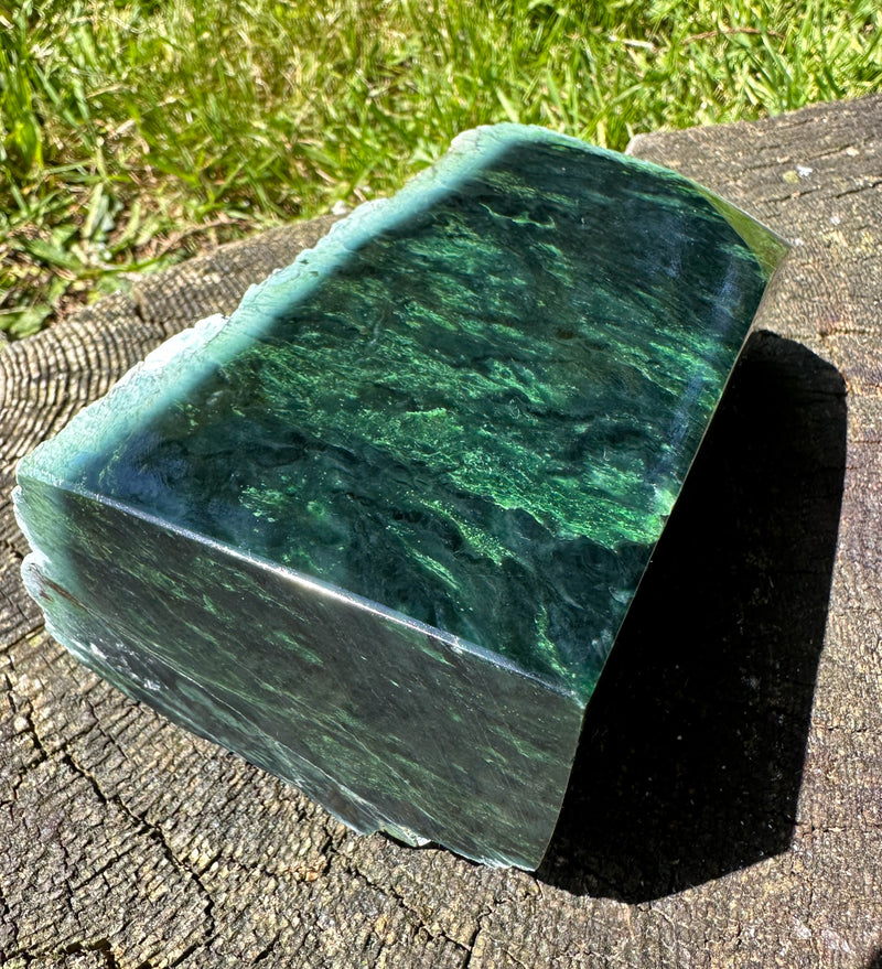 Canadian Nephrite Jade, 3.11lbs from the Ogden Mountain Mine