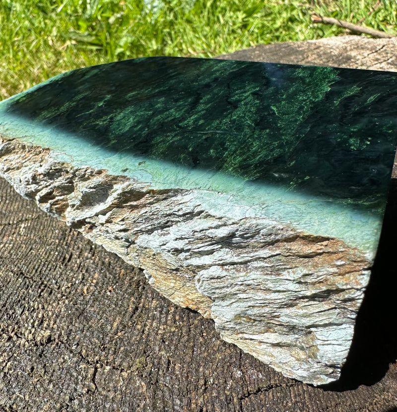 Canadian Nephrite Jade, 3.11lbs from the Ogden Mountain Mine