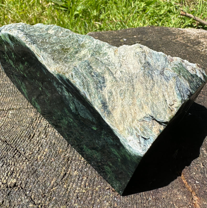 Canadian Nephrite Jade, 3.11lbs from the Ogden Mountain Mine