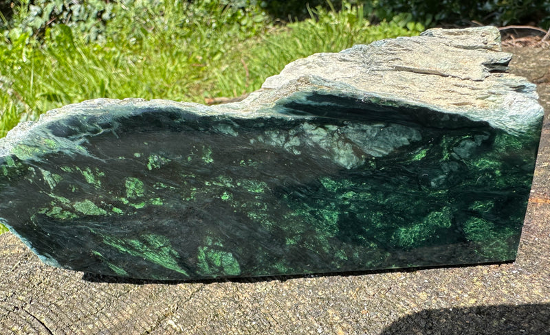 Canadian Nephrite Jade, 3.11lbs from the Ogden Mountain Mine