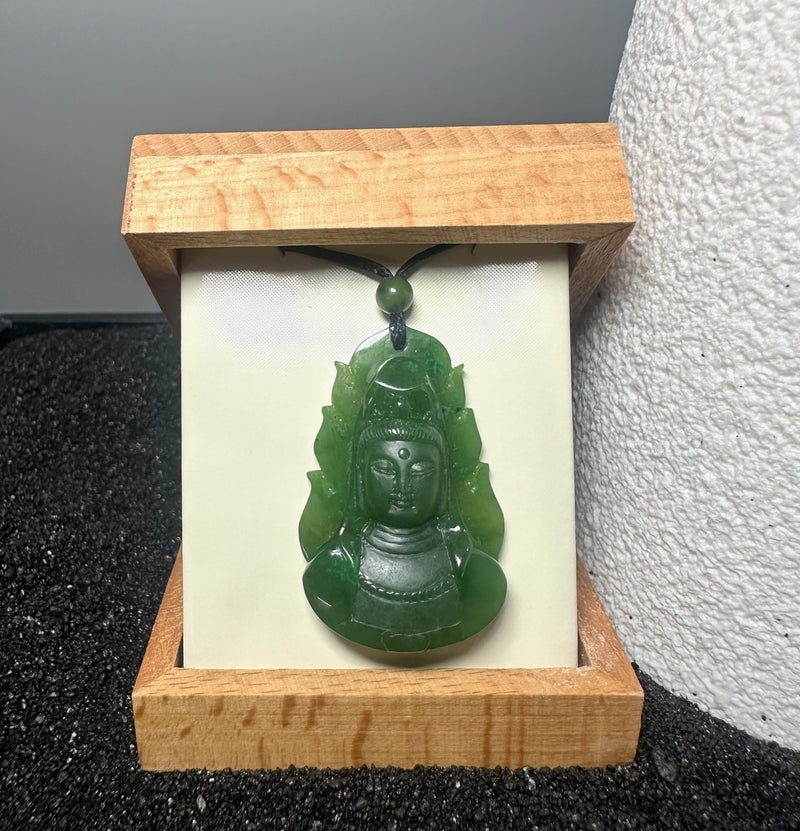 AA Canadian Guanyin Pendant -56