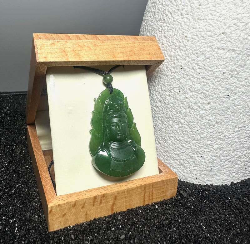 AA Canadian Guanyin Pendant -56