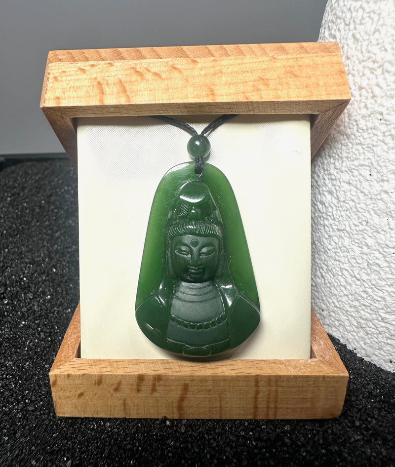 AA Canadian Guanyin Pendant -57