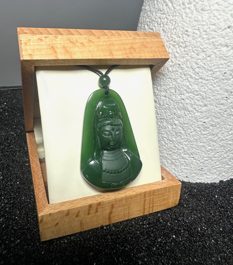 AA Canadian Guanyin Pendant -57