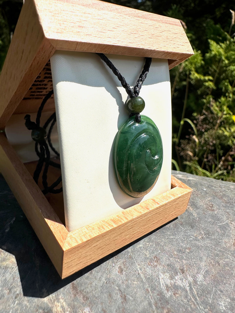 Moana Koru Pendant, Two Sizes