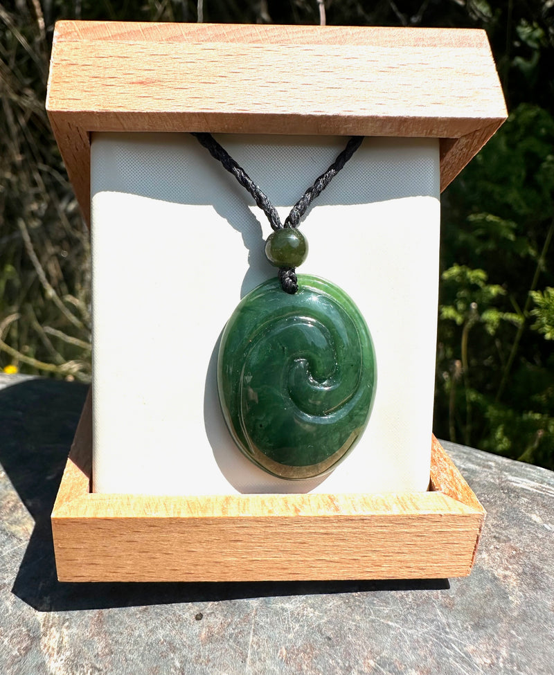 Moana Koru Pendant, Two Sizes