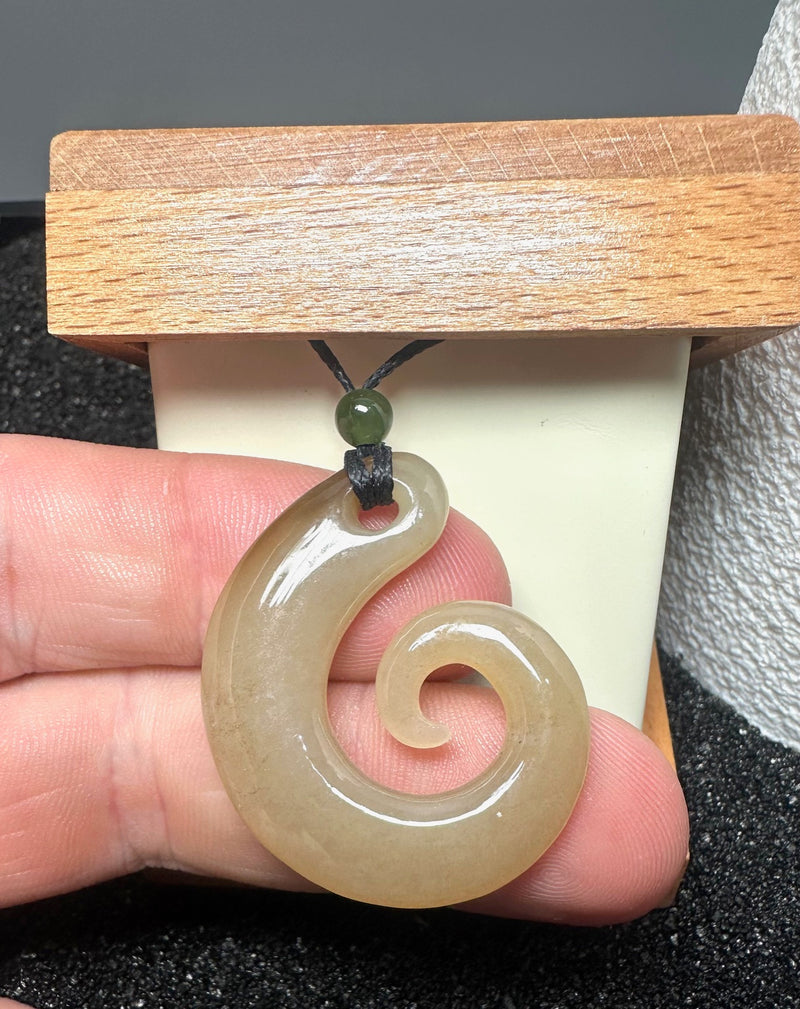 Siberian Jade Fish Hook - Only 1 Available - 1