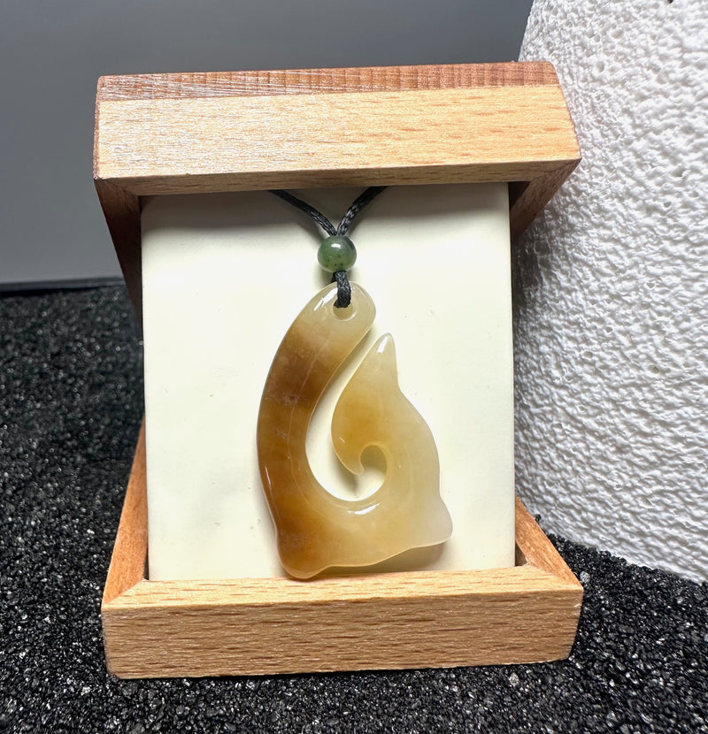 Siberian Jade Fish Hook - Only 1 Available - 3