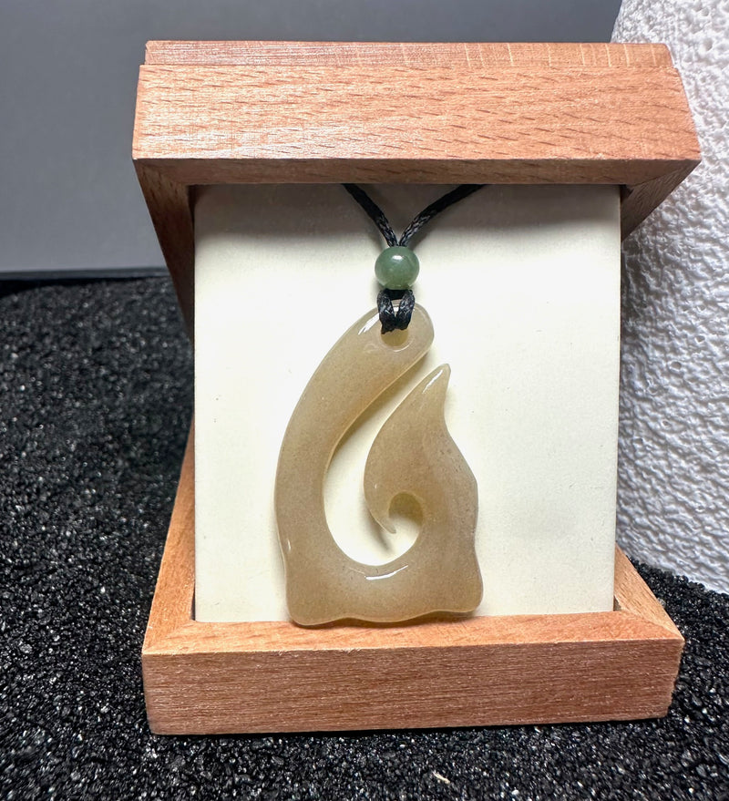 Siberian Jade Fish Hook - Only 1 Available - 4