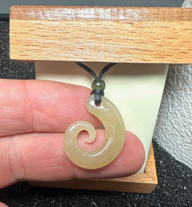 Siberian Jade Fish Hook - Only 1 Available - 5
