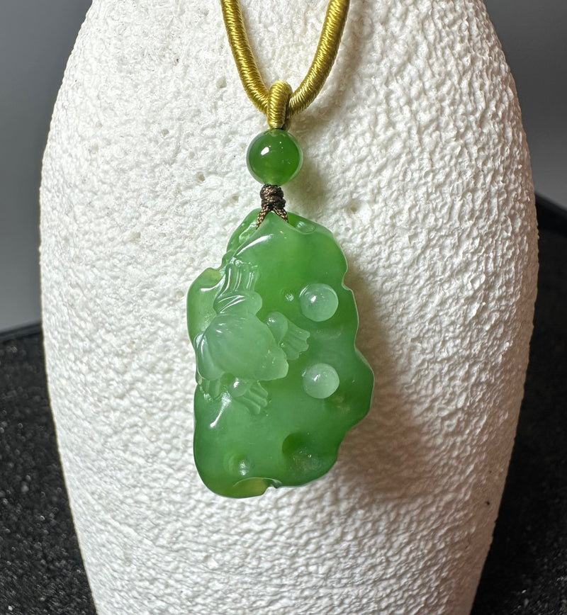 Small AA Siberian Frog Pendant **