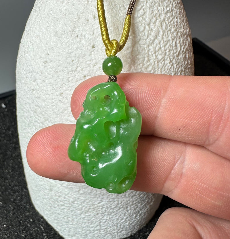 Small AA Siberian Frog Pendant **