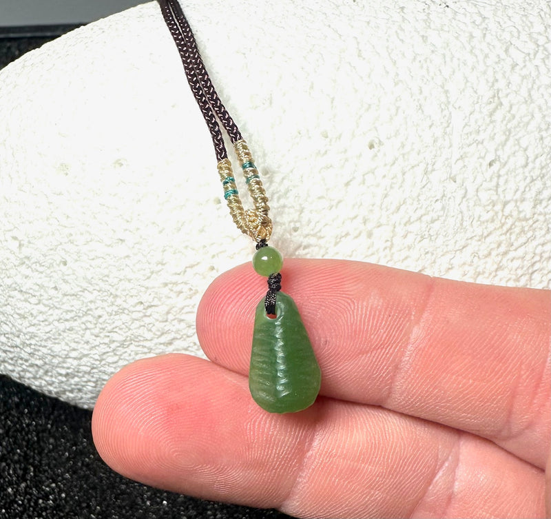 Siberian Texture Drop Pendant, XS