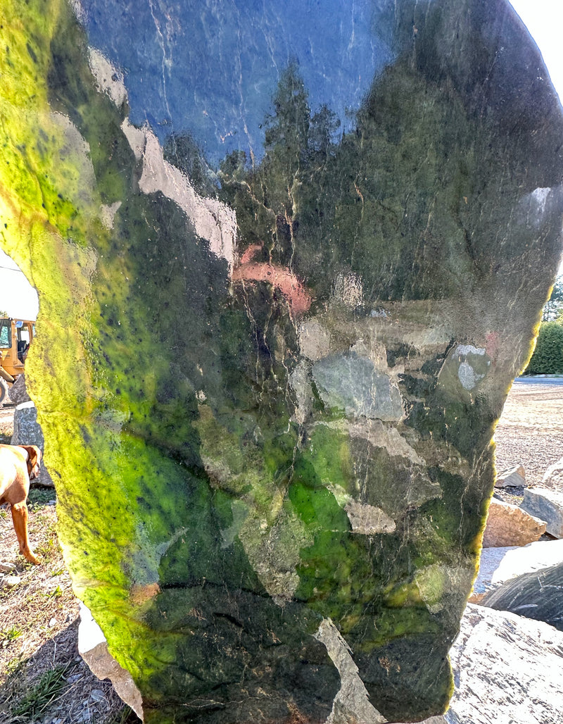 Large Canadian Jade Slab, 27"