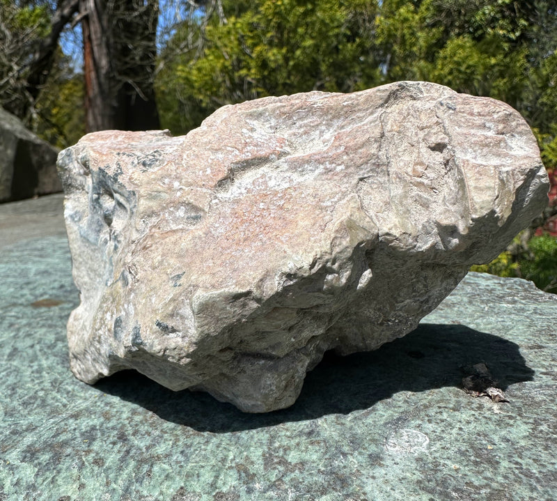 Wyoming Jade Specimen, 3lbs 4oz - With Quartz Crystals