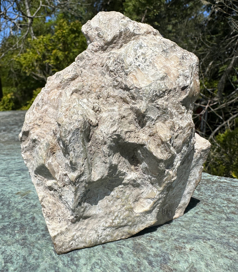 Wyoming Jade Specimen, 3lbs 4oz - With Quartz Crystals