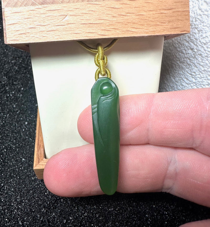 Siberian Free Form Buddha Pendant