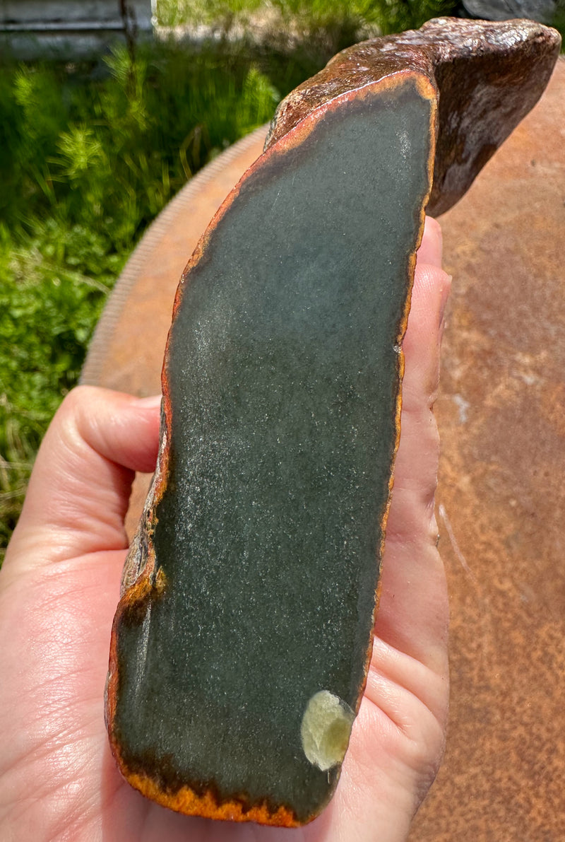 High Quality Wyoming Jade Specimen, 1lb 14oz