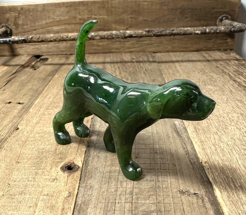 3" Dog Carving - Last one!
