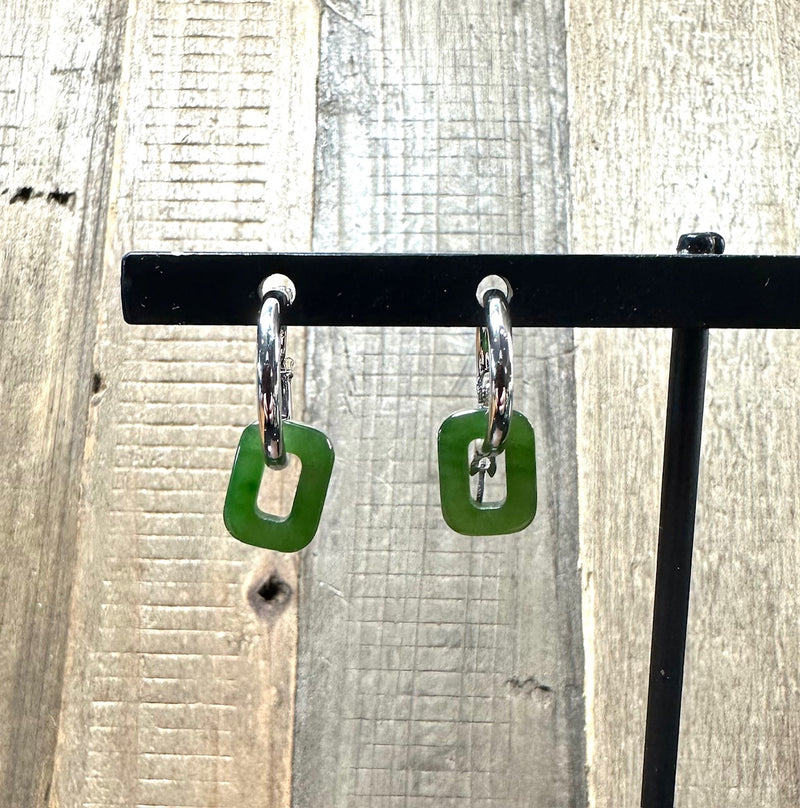 Rectangle Earrings, 3063