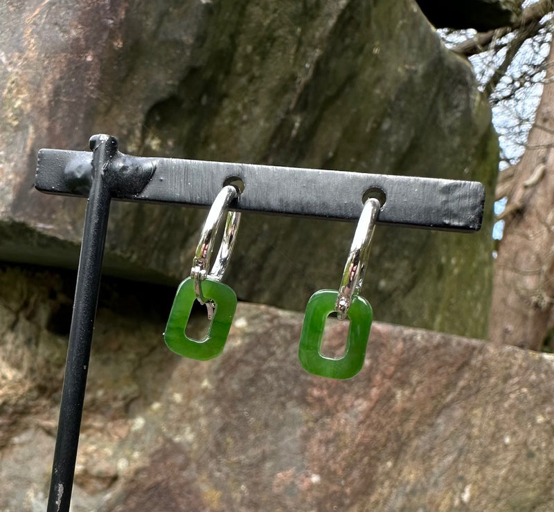 Rectangle Earrings, 3063